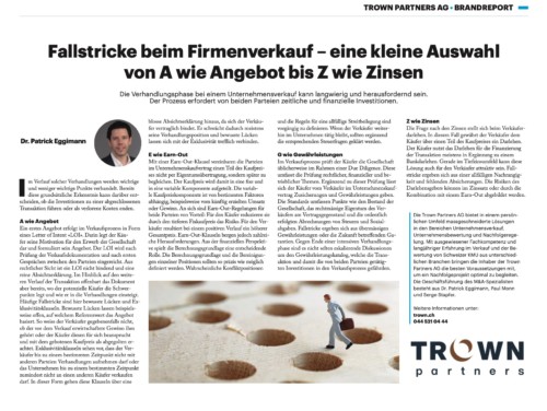 Hilfe beim Firmenverkauf