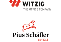 Logos von WITZIG und Pius Schäfler